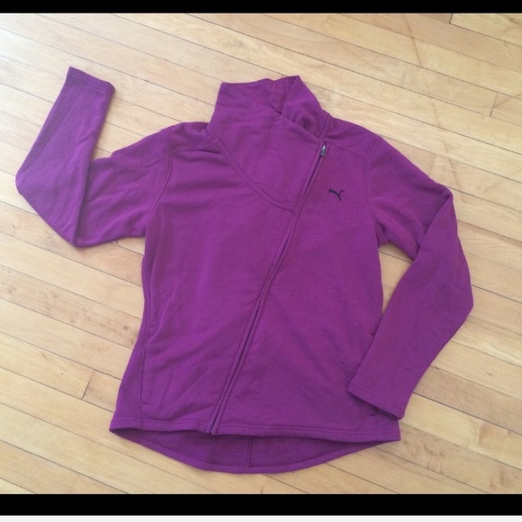 NWOT, Puma sports jacket 70% cotton - Picture 2 of 6